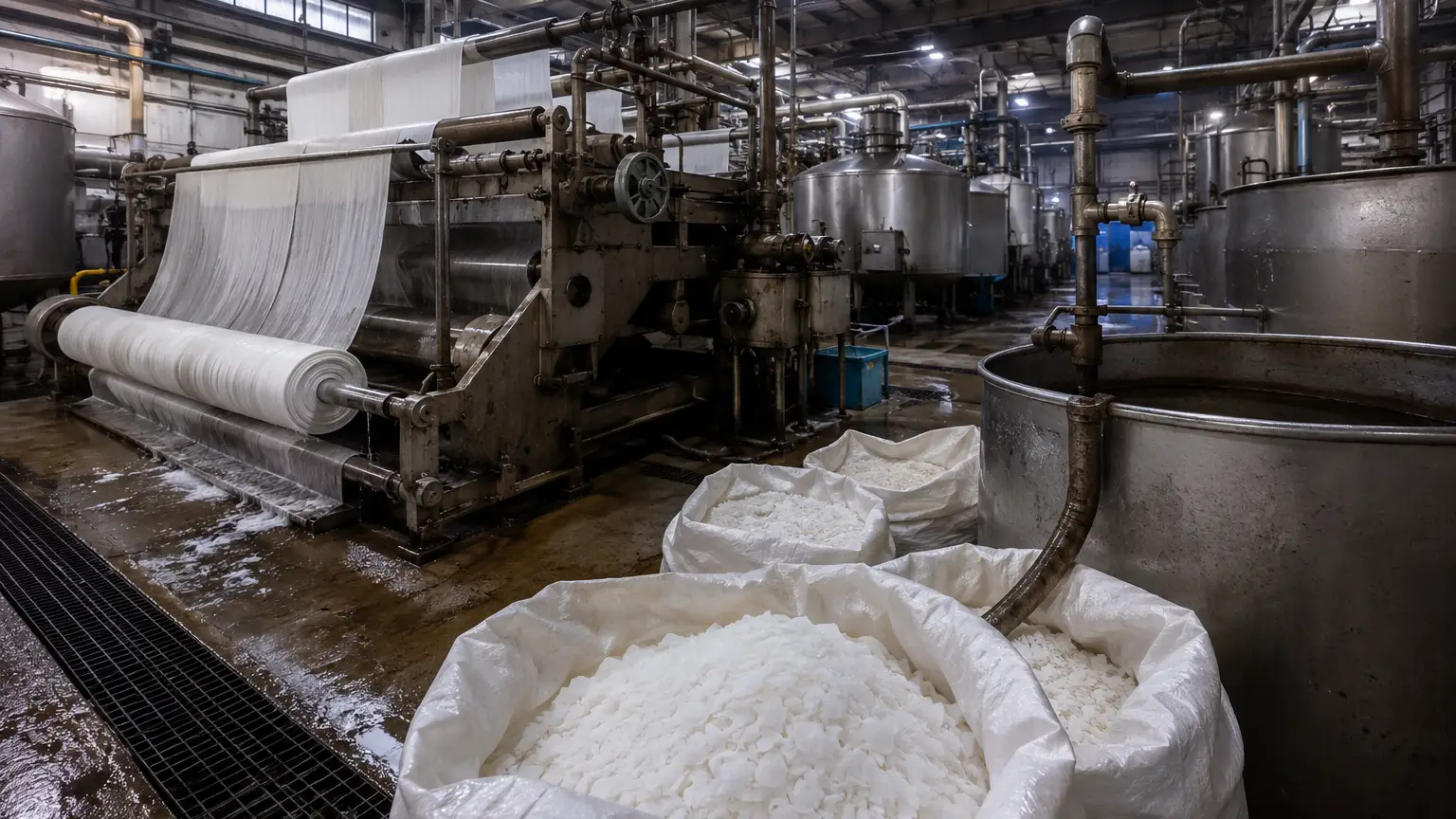 Caustic Soda Flakes in India's Textile Industry: Mercerization & Procurement
